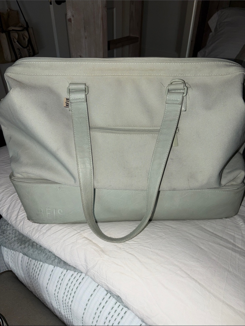 BEIS Weekender - Large Size in MATCHA (exclusive color Nordstrom)